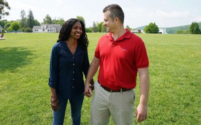 Coach K and wife Darlenia